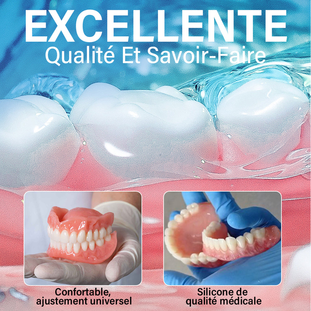 ✅ Fabriqué et expédié depuis la France | Prothèse complète à succion Ourlyard® 🍀up